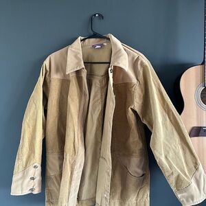 Suzanne Somers Men's Beige Corduroy Jacket